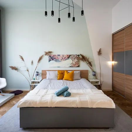 アパート Modern, Design Lakas A Margit-sziget Mellett ブダペスト