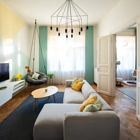 アパート Modern, Design Lakas A Margit-sziget Mellett ブダペスト