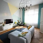 Modern, Design Lakas A Margit-sziget Mellett Appartamento Budapest