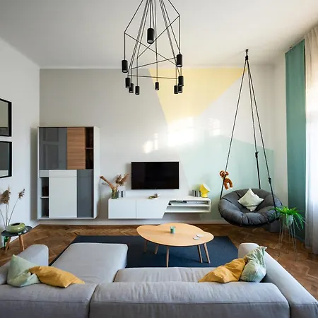 Apartment Modern, Design Lakas A Margit-sziget Mellett