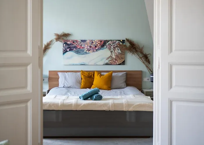 Modern, Design Lakas A Margit-sziget Mellett דירה בודפשט