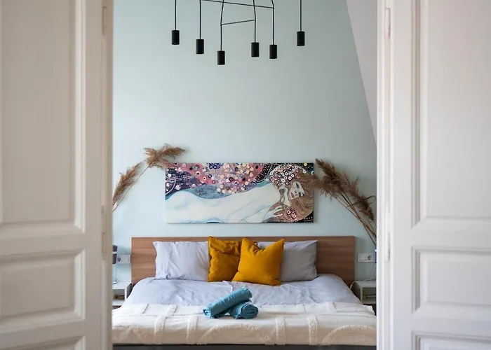 Lejlighed Modern, Design Lakas A Margit-sziget Mellett