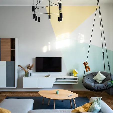 Modern, Design Lakas A Margit-sziget Mellett Apartament